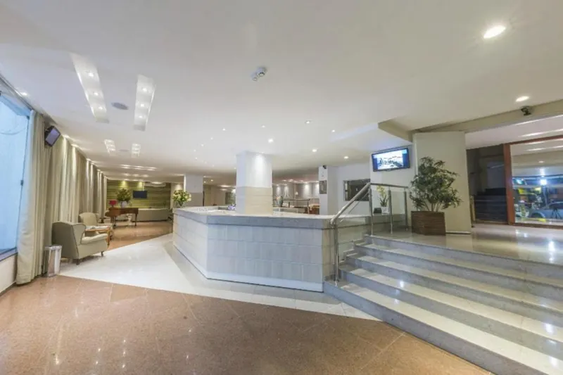 San Michel Palace Hotel: área comum, em Taubaté