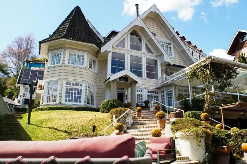 Secreto Boutique Hotel: fachada, em Campos do Jordão