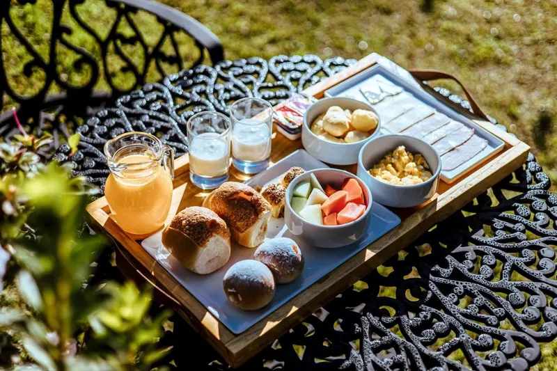Café da manhã e refeições em Smart Hotel Reserva Campos do Jordão (Campos do Jordão)