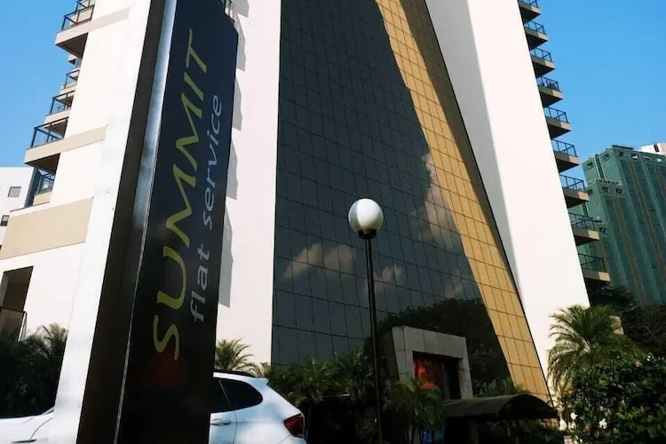 Summit Flat Service: fachada, em São José dos Campos