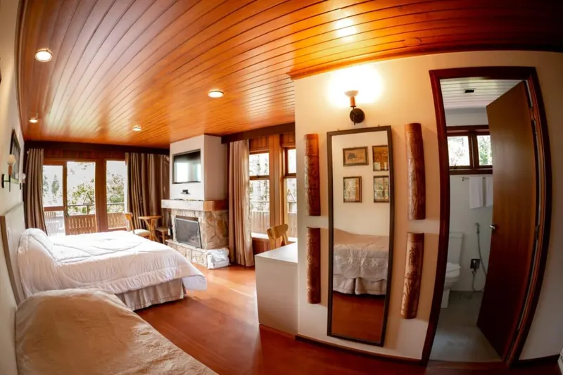 Quarto em Surya-Pan Hotel & Eventos (Campos do Jordão)
