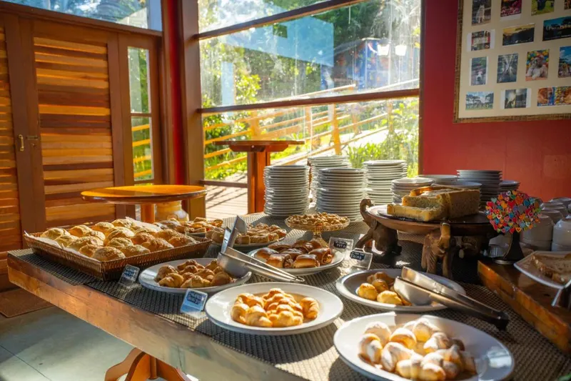 Café da manhã e refeições em Surya-Pan Hotel & Eventos (Campos do Jordão)