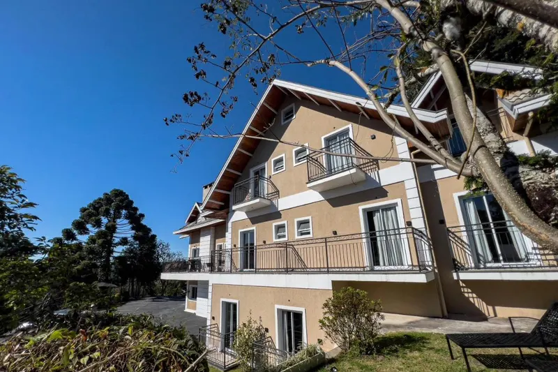 Ti Voglio Bene: fachada, em Campos do Jordão