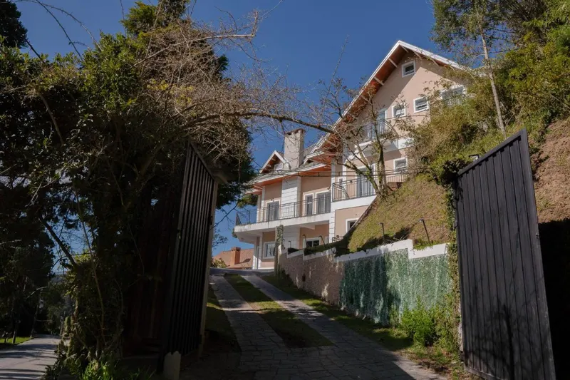 Ti Voglio Bene: fachada, em Campos do Jordão