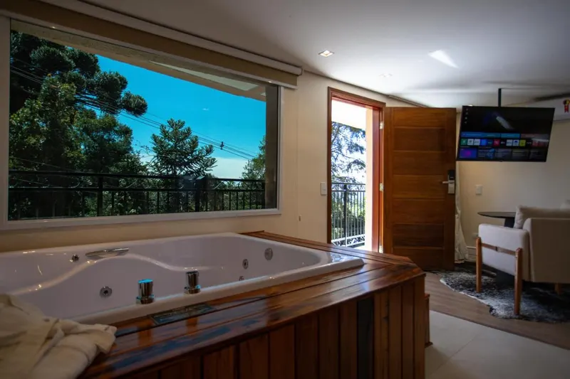 Quarto em Ti Voglio Bene (Campos do Jordão)