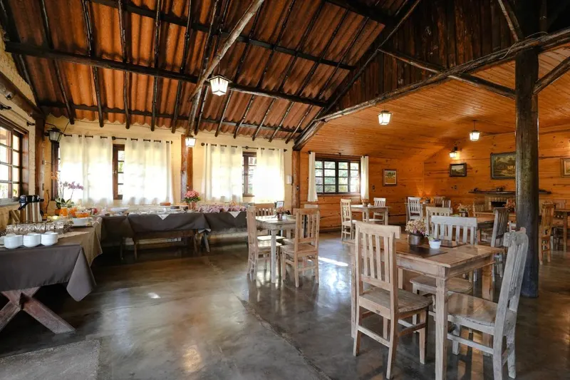 Café da manhã e refeições em VELINN Hotel Fazenda Fonte das Hortensias (Santo Antônio do Pinhal)