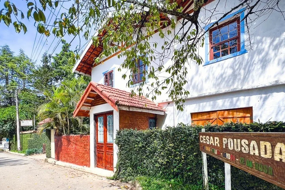 VELINN Pousada Cesar: fachada, em Santo Antônio do Pinhal