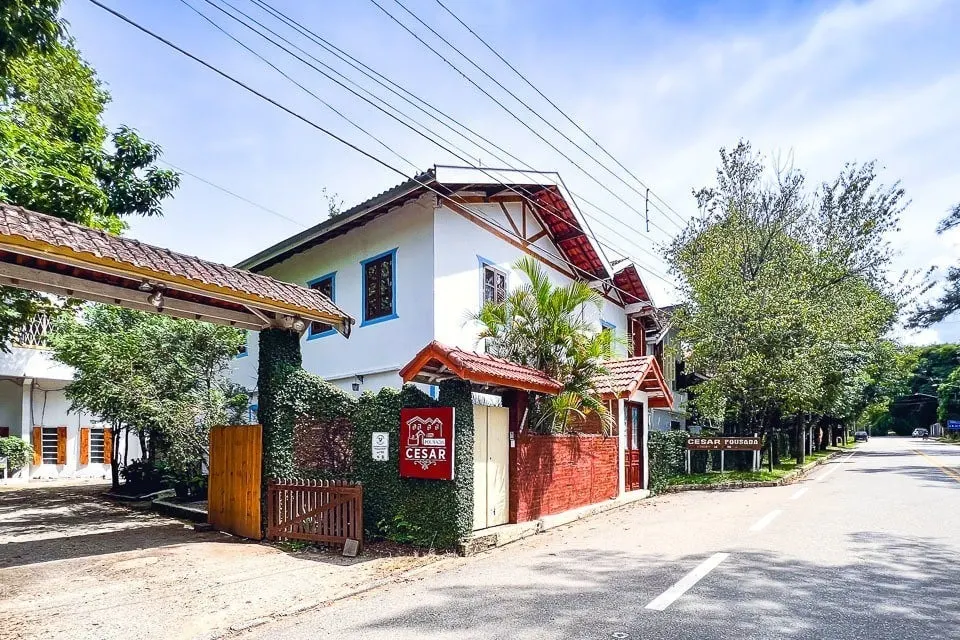 VELINN Pousada Cesar: fachada, em Santo Antônio do Pinhal