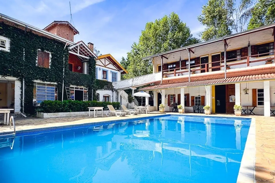 VELINN Pousada Cesar: piscina, em Santo Antônio do Pinhal