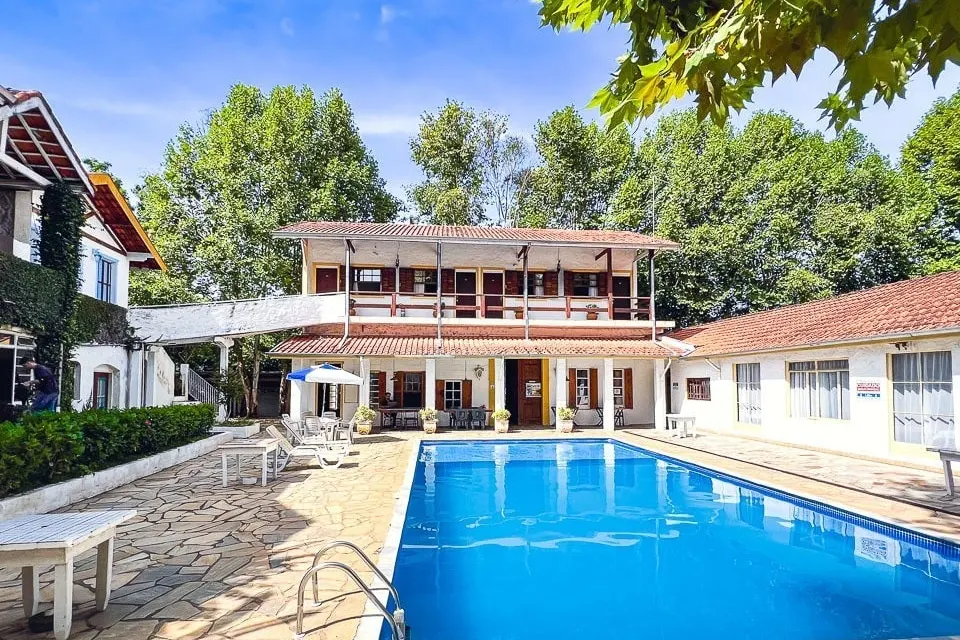 VELINN Pousada Cesar: piscina, em Santo Antônio do Pinhal