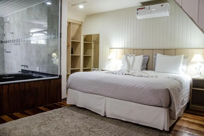Quarto em VELINN Pousada Chateau do Luar Prime (Campos do Jordão)