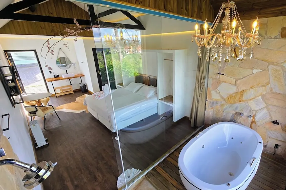 Banheiro em Villa Dolce Amore - Boutique Hotel (Campos do Jordão)